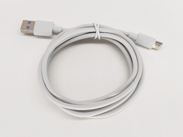 USB-A to USB-C 5A大電流閃充數據線