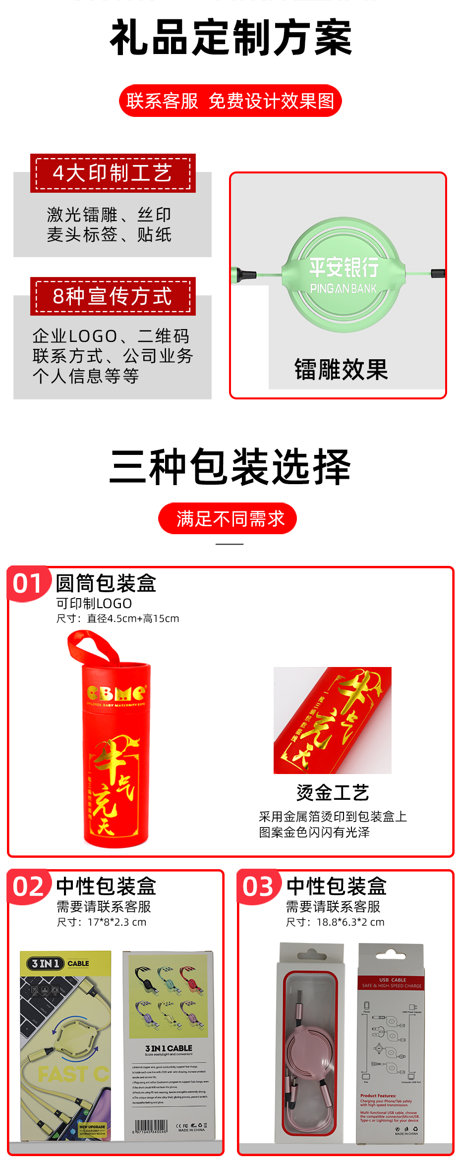 數據線禮品定制方案