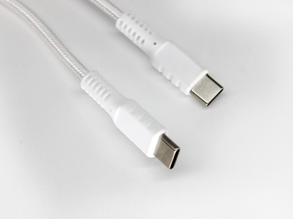 雙Type-C快充數(shù)據(jù)線，一體注塑成型設(shè)計，100W PD快充